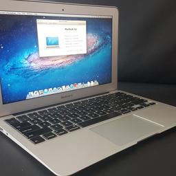 PROCESSOR INTEL CORE I5 1.6GHZ 4GB RAM 128GB FLASH WIFI WEBCAM OS X SCREEN SIZE 11.6INCH COMES WITH CHARGER EXCELLENT WORKING ORDER