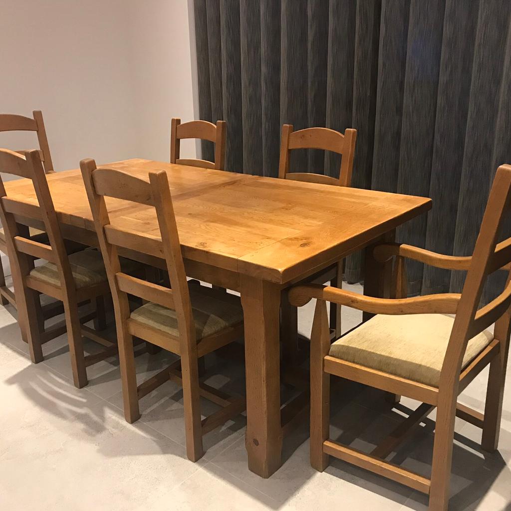 John Lewis Bergerac Solid Oak Table & Chairs in SG13 East Hertfordshire ...