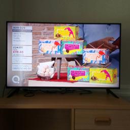 Works in perfect condition. TV is smart 4k ultra hd. 48 inches. Freeview, netflix. Collection from Ruthin only, no PayPal