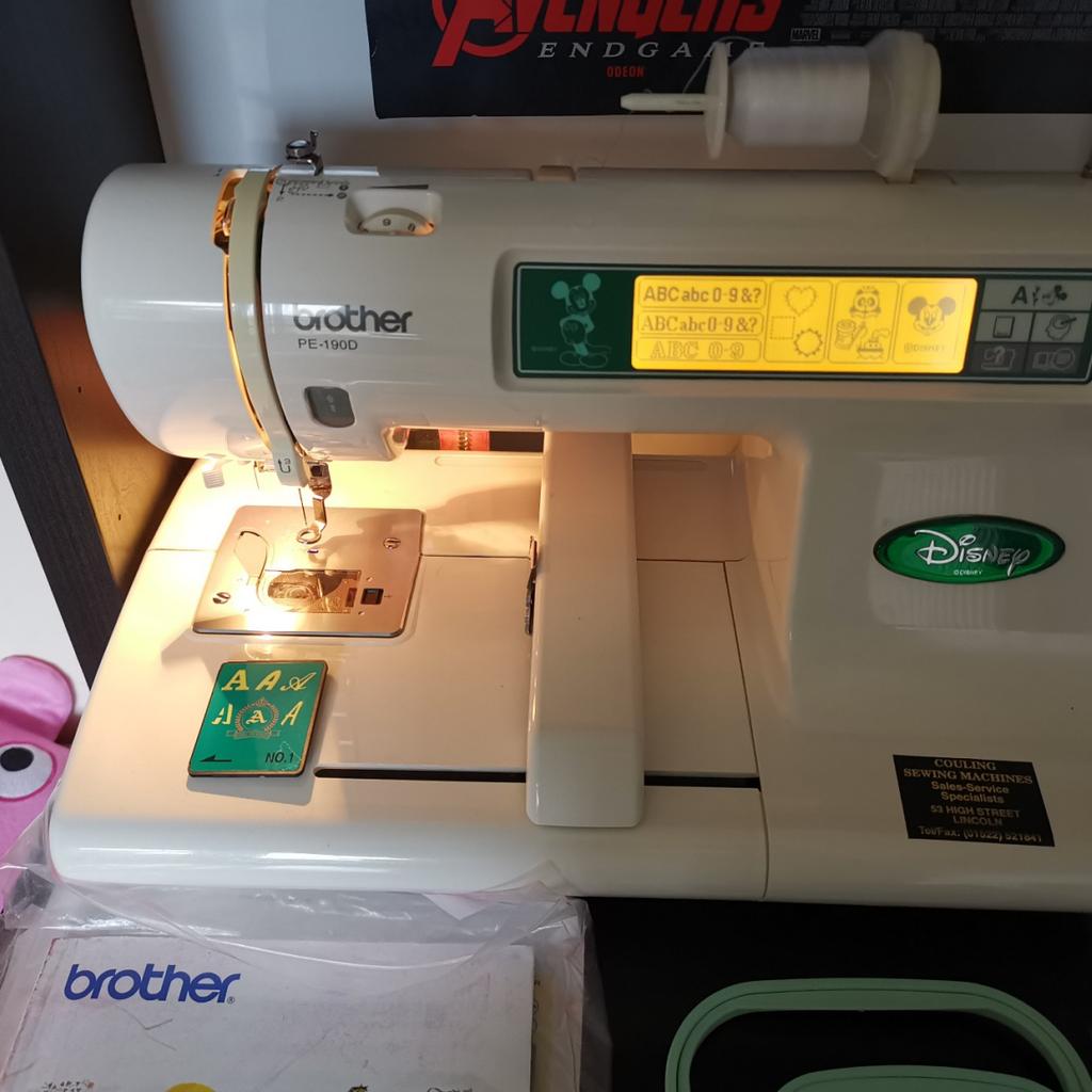 brother pe 190d disney embroidery machine in LE17 Harborough für £ 460,00 zum Verkauf Shpock AT