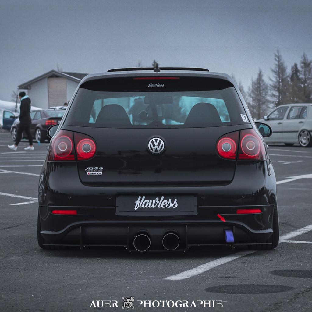 golf 5 gti r32 heck umbau