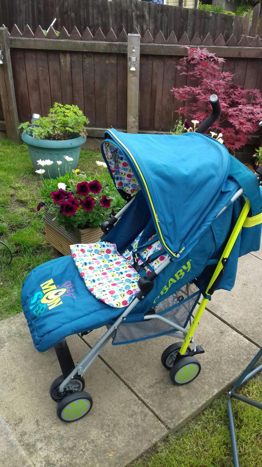 Obaby monsters inc clearance stroller