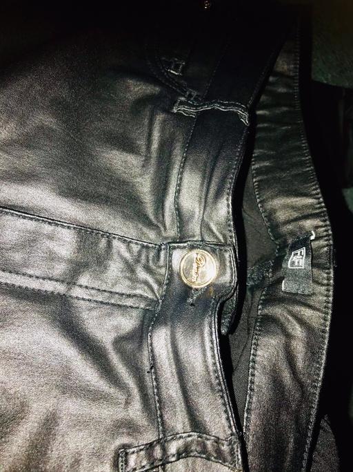 Buy & Sell South West London Richmond upon Thames - Photos for Black leather look trouser