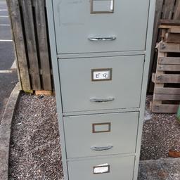metal filing cabinets in good condition ideal for garages or shed for tools