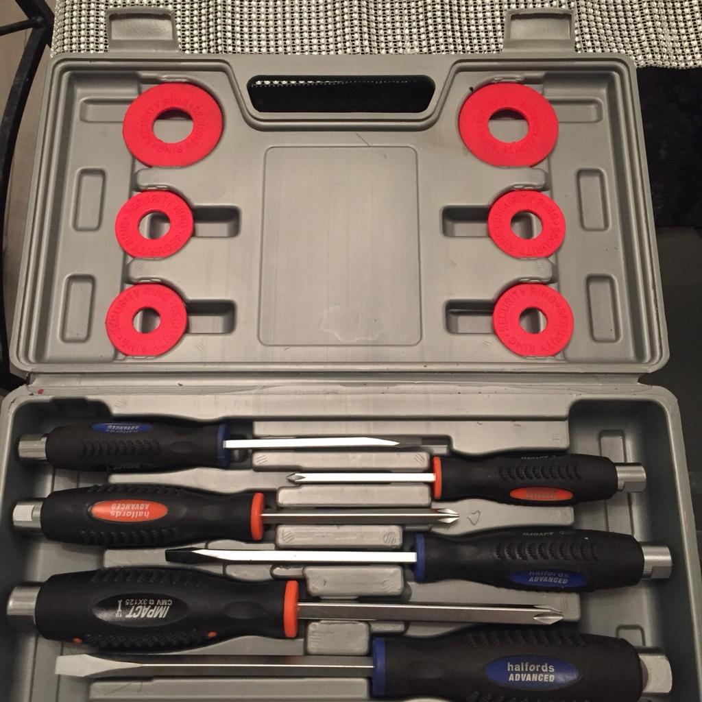 Halfords Advanced Screwdriver & Bit Set