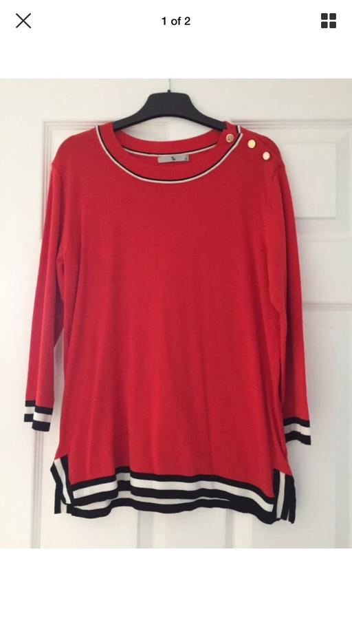 Buy & Sell Hertfordshire North Hertfordshire - Photos for Dark Orange / Red ‘TU’ Jumper - Size 10