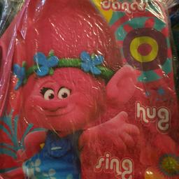 brand new trolls school bag,still in packaging.