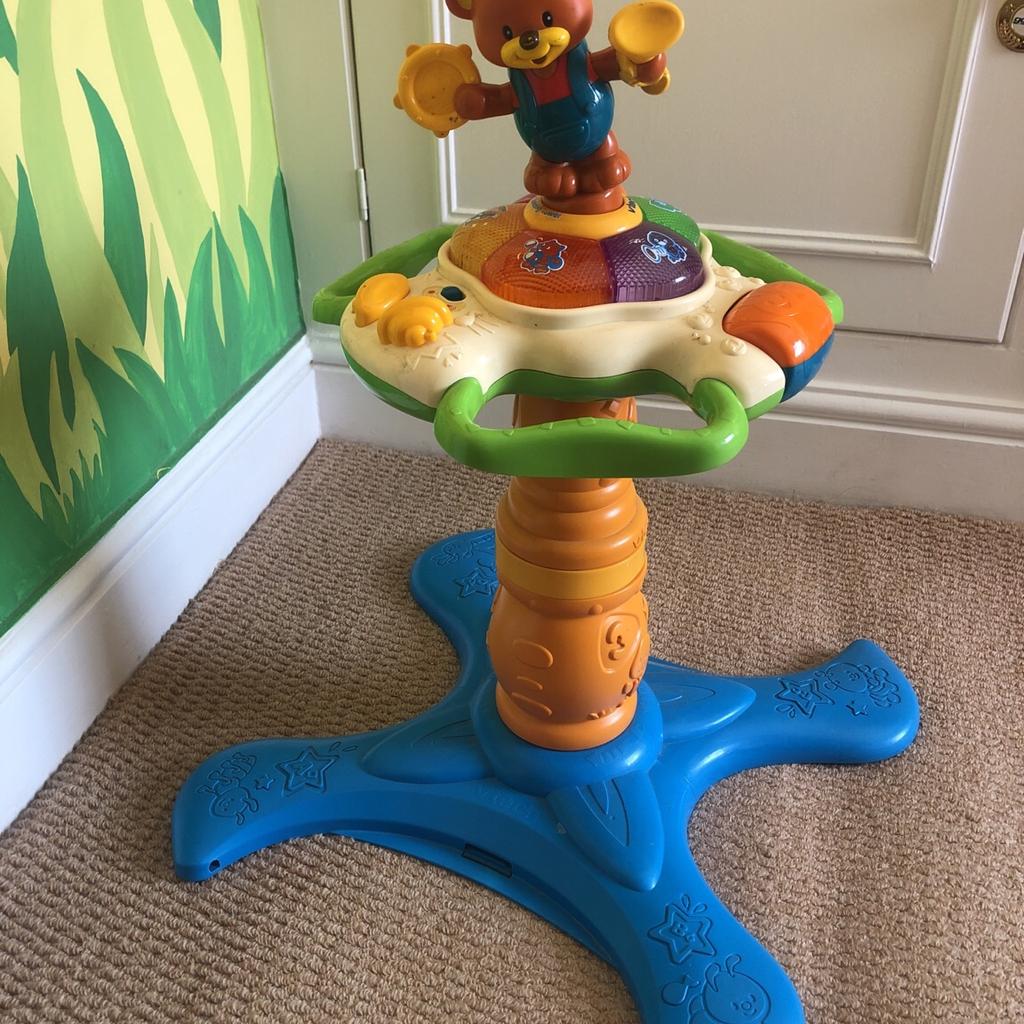 Vtech sit and stand best sale dancing tower