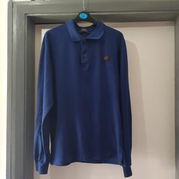 mens paul&shark poloblong sleeved top size medium worn maybe 5 times great condition