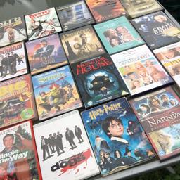A selection of DVDs  £3 the lot