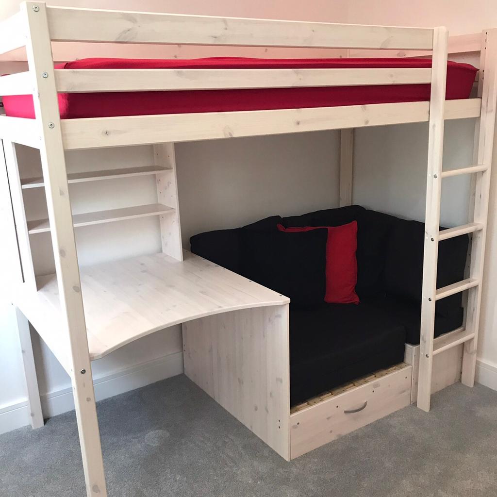 Wayfair Robin European Single Futon Bunk Bed in RG4 Reading for 130.00 for sale Shpock