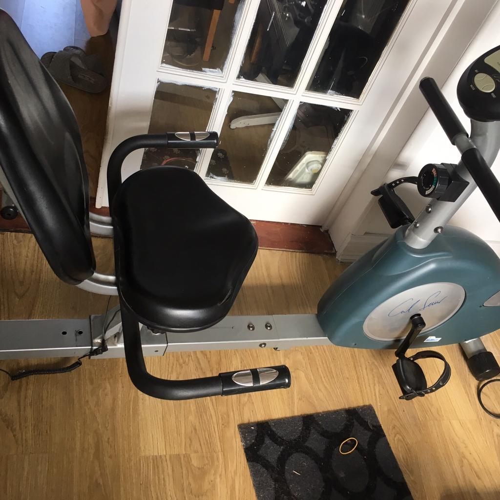 Carl lewis fitness exercise bike sale