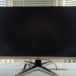 Selling my monitor that I used for gaming as I no longer need it. Its in excellent Condition and fully working. The model is a G277HU. Its specs are:
Resolution: 1440P
Screen size: 27 inch
Inputs: 
Display Port
DVI-D
HDMI

Used price is currently going for £150 on ebay. accepting reasonable offers.