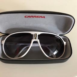 Carrera sunglasses in white. Great condition.