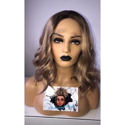 Princess - Rooted Ash Blonde Mix Lace Front Wig 🥐 ♥︎ Heat Resistant
♥︎ Breathable Cap 
♥︎ 14”
♥︎ £60

#lacewigs #syntheticwigs #wigs