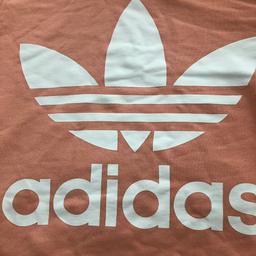 Soft Pink Adidas Hoodie
New without tags 
Size: L (16/18)