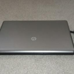 HP Core i3 Laptop 15."6 Led Display.
4GB DDR3 RAM
500GB  Hard Drive 
Window 10
Built in Wifi 
Bluetooth 
Webcam 
HDM1 
3 USB Ports
lntegrated hd speakers 
original charger and good battery life. 
Good condition except the scratch line on right top.
see picture 
150 ono