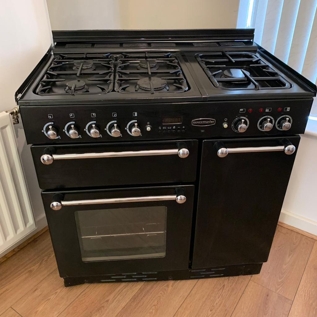Rangemaster black dual fuel range cooker in OL8 Oldham für 350,00 £ zum ...