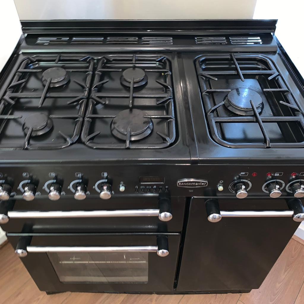 Rangemaster black dual fuel range cooker in OL8 Oldham für 350,00 £ zum ...