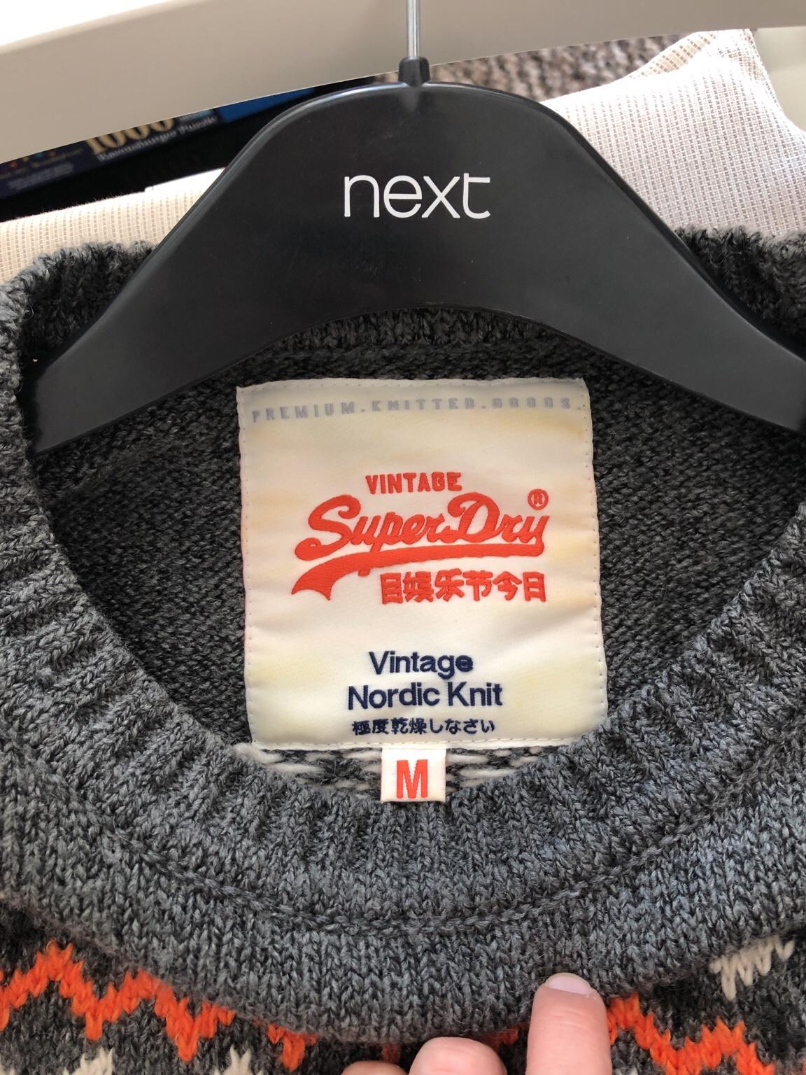 Superdry vintage hotsell nordic knit