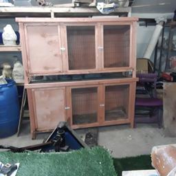 rabbit hutch for sale in excellent condition £45