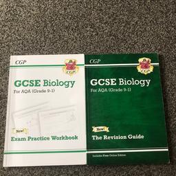 Gcse biology revision books vgc £2 each or both for £3 will consider reasonable offers