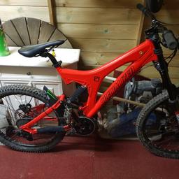 hi I am selling my specialized big hit 24 inch wheel magura brakes great bike wish could keep done me really well good for first bike just after something abit younger up for swaps make me a offer 400 ovno