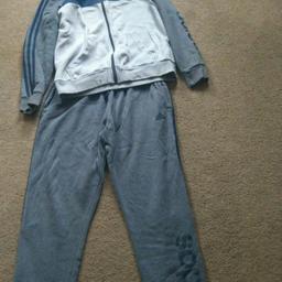 Adidas zipped jacket and tracksuit bottoms collection only s2