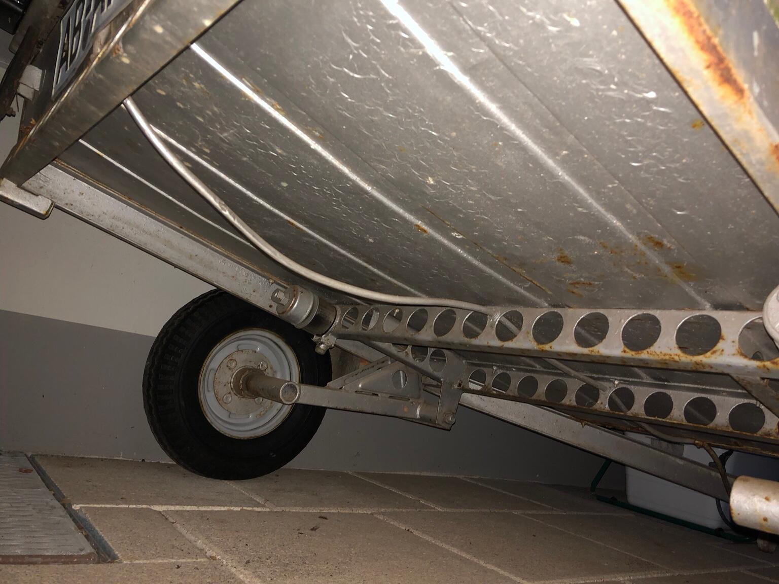 DDR Anhänger HP 350 für Auto, Quad, TÜV 12/20 in 63877 Sailauf für 130