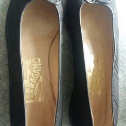 Authentic Salvatore Ferragamo Court Shoes size UK 5/EUR 38. Used condition as seen.
