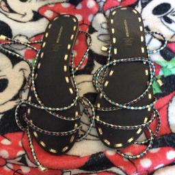 Size 7 pair of sandals from H&M.