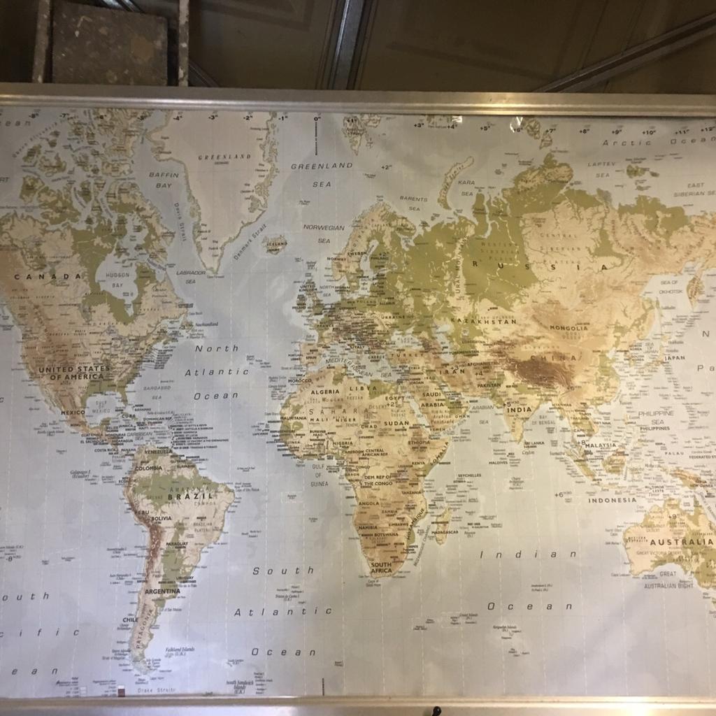IKEA large world map in LU1 Luton for £55.00 for sale Shpock
