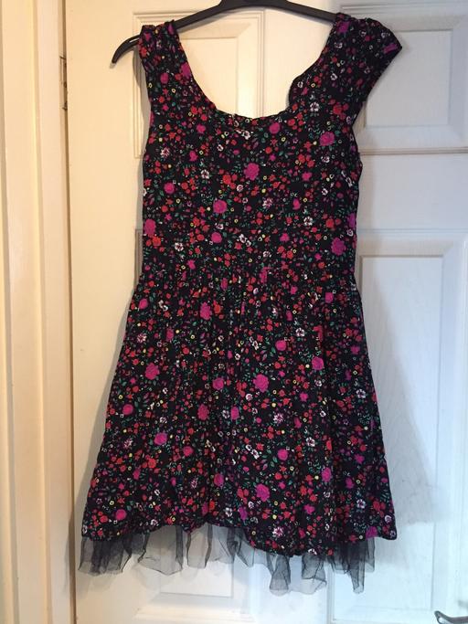 Buy & Sell Essex Chelmsford - Photos for Black floral M& Co dress age 11