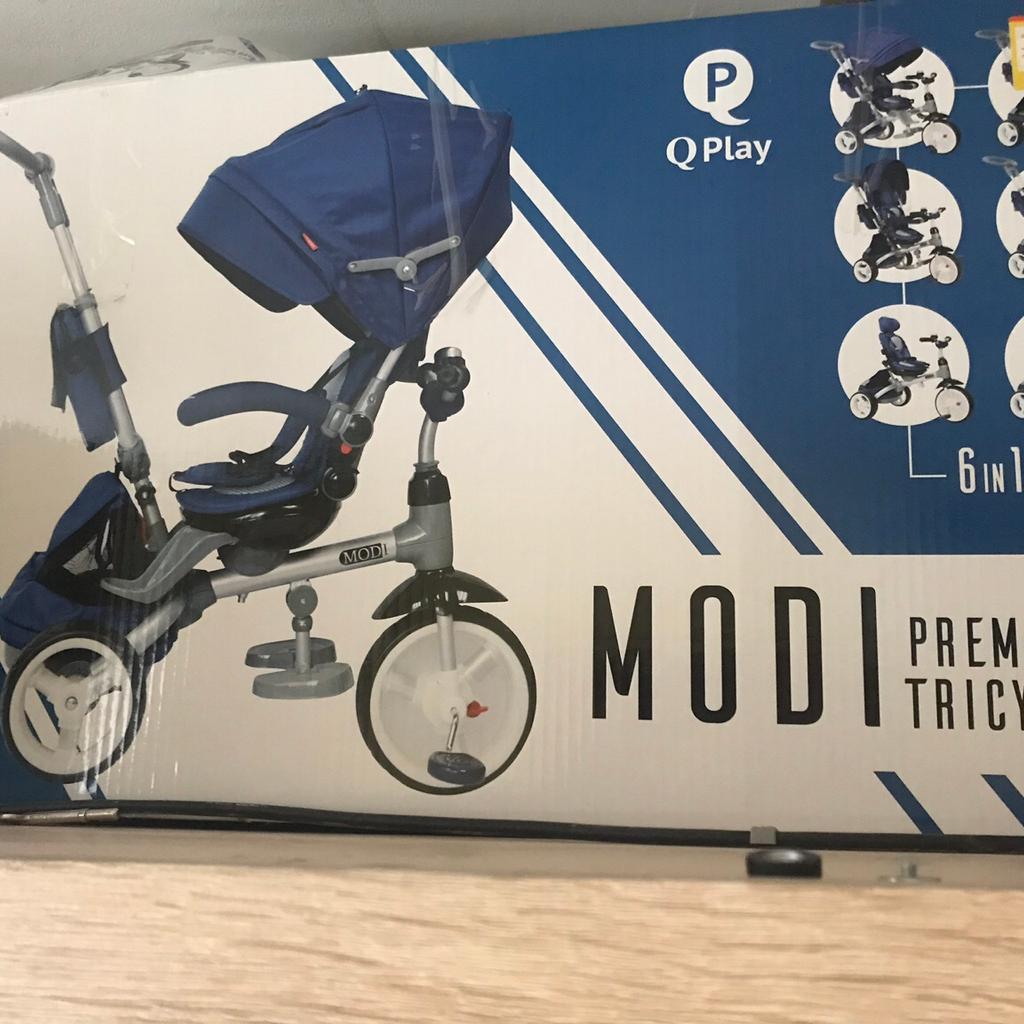 Little Tiger Modi Trike 6 in 1 Navy Blue in N22 London for