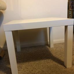 2 x IKEA white tables £5.00 for both exactly the same 
Collection only