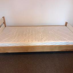 Single bed and mattress
Hardly used
Less than a year old
Pick up only 
Whitefield