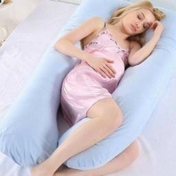 Ich verkaufe ein neuwertiges Schwangerschaft Kissen für wachsende Bauch Mutterschaft Kissen mit konturierten U Form Rückenstütze mit Reisverschluss für 20 Euro