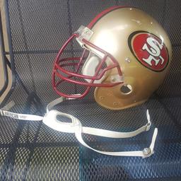 SF 49ER'S HELLMET $20(CASH ONLY) IN OAKDALE (NO HOLDS) YOU PICK UP... (CROSS POSTED)...IN GREAT SHAPE... ALL SALES ARE FINAL!...IN GOOD CONDITION... #MASONSTREASUREHUNT #OAKDALECALIFORNIA ...FOR MORE PICTURES & OTHER GREAT DEALS JOIN MY FACEBOOK GROUP MASON'S TREASURE HUNT group https://www.facebook.com/groups/440334236115801/