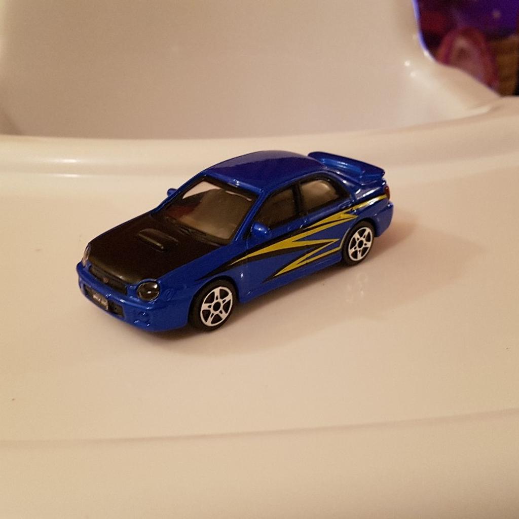 1/43 scale Subaru Impreza WRX STI toy car in Shoeburyness for £2.50 for