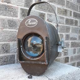 vintage stage spotlight,in good condition and works perfect