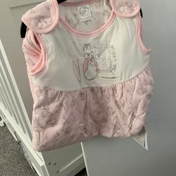 Peter rabbit baby girls sleeping bag.
6-12 months brand new never used.
Can post if needed