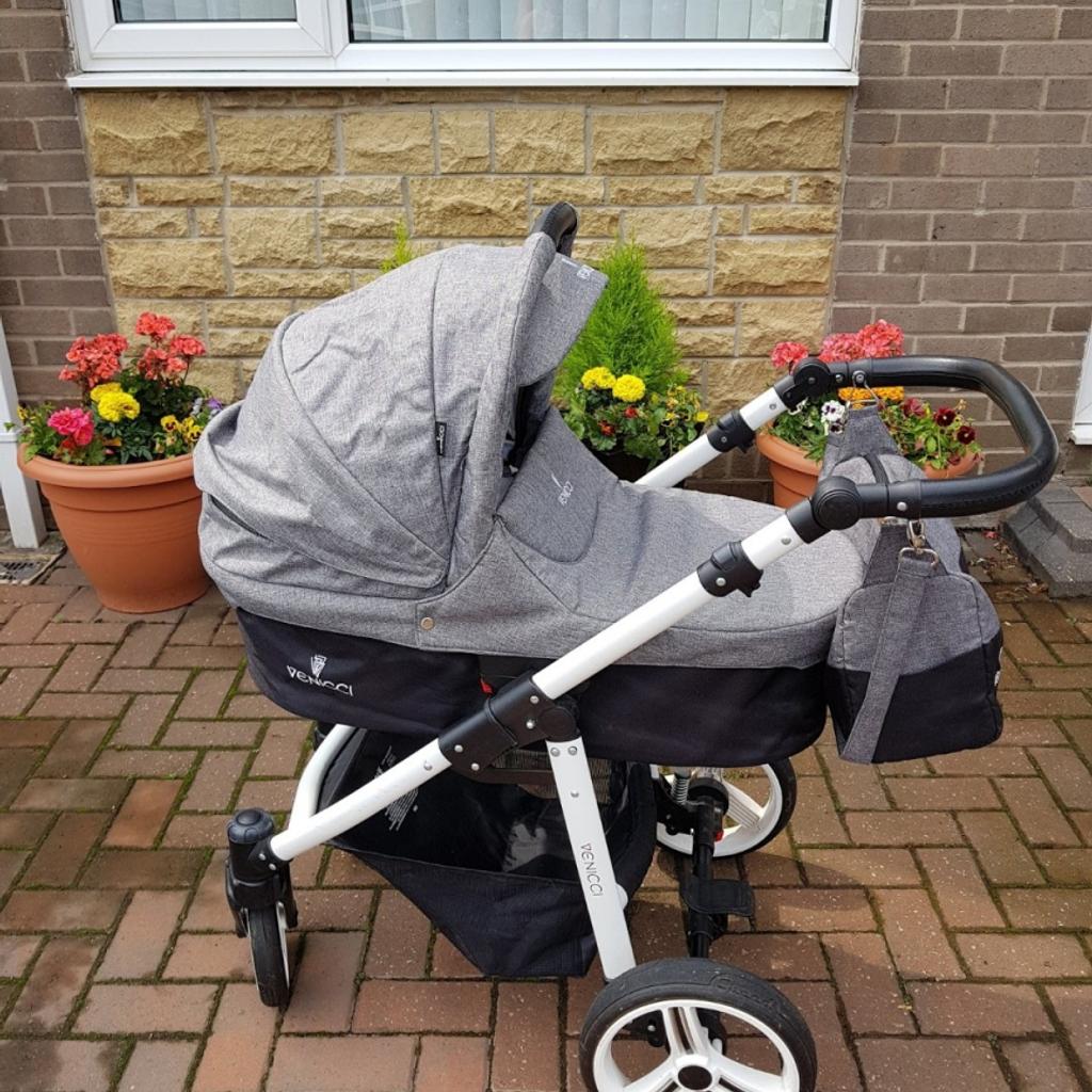 Venicci Travel System Denim Grey in NE38 Sunderland for £260.00 for