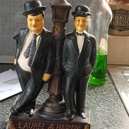 laurel and hardy figurine.
