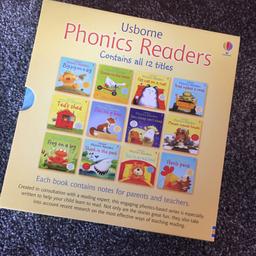 12x Phonics Story Books in box.

Excellent condition as hardly used.

Collection from Stanford-Le-Hope or can post for additional postage charge.