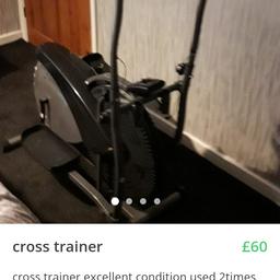 cross trainer in very good condition only used 1
