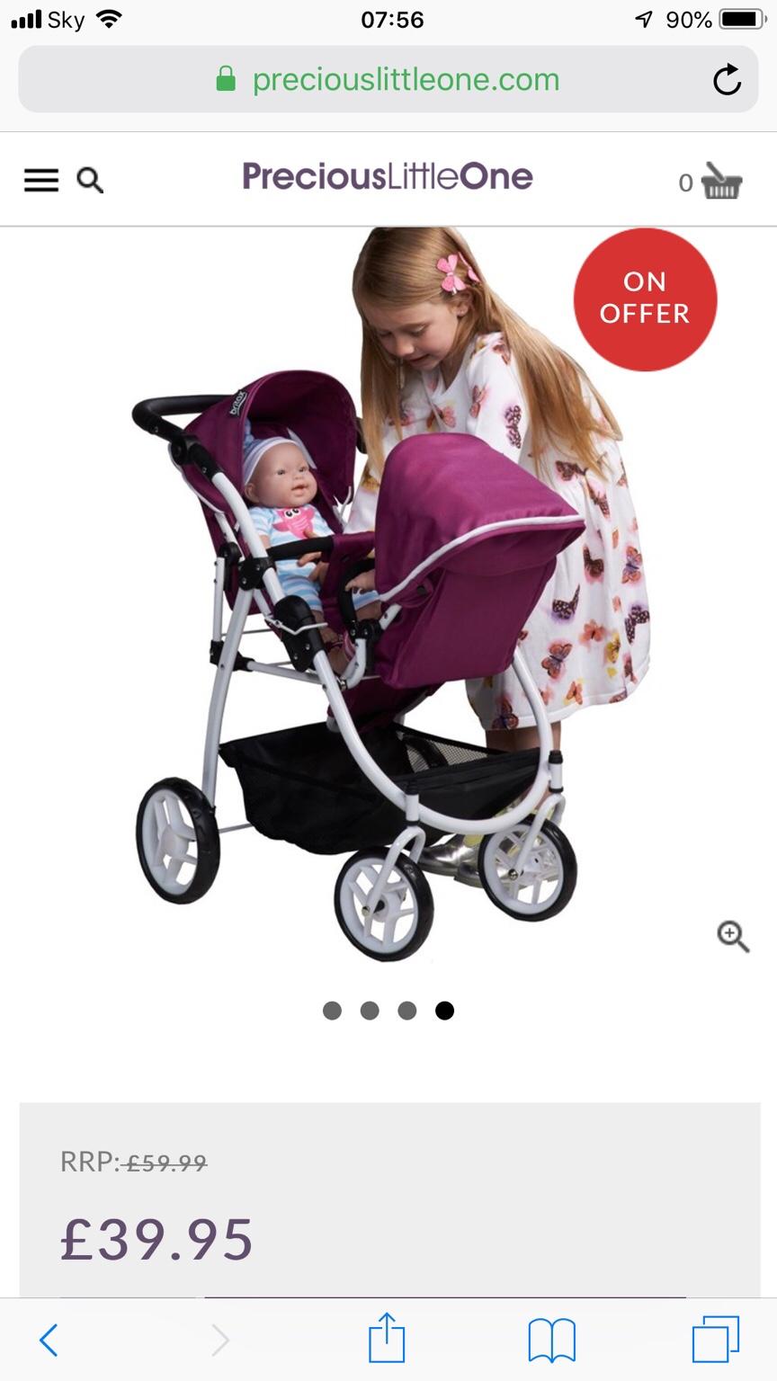 Britax duo best sale twin dolls buggy