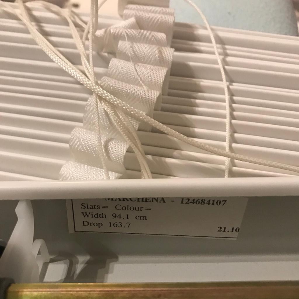 White Hillary wooden blinds in W10 Chelsea for £20.00 for sale Shpock