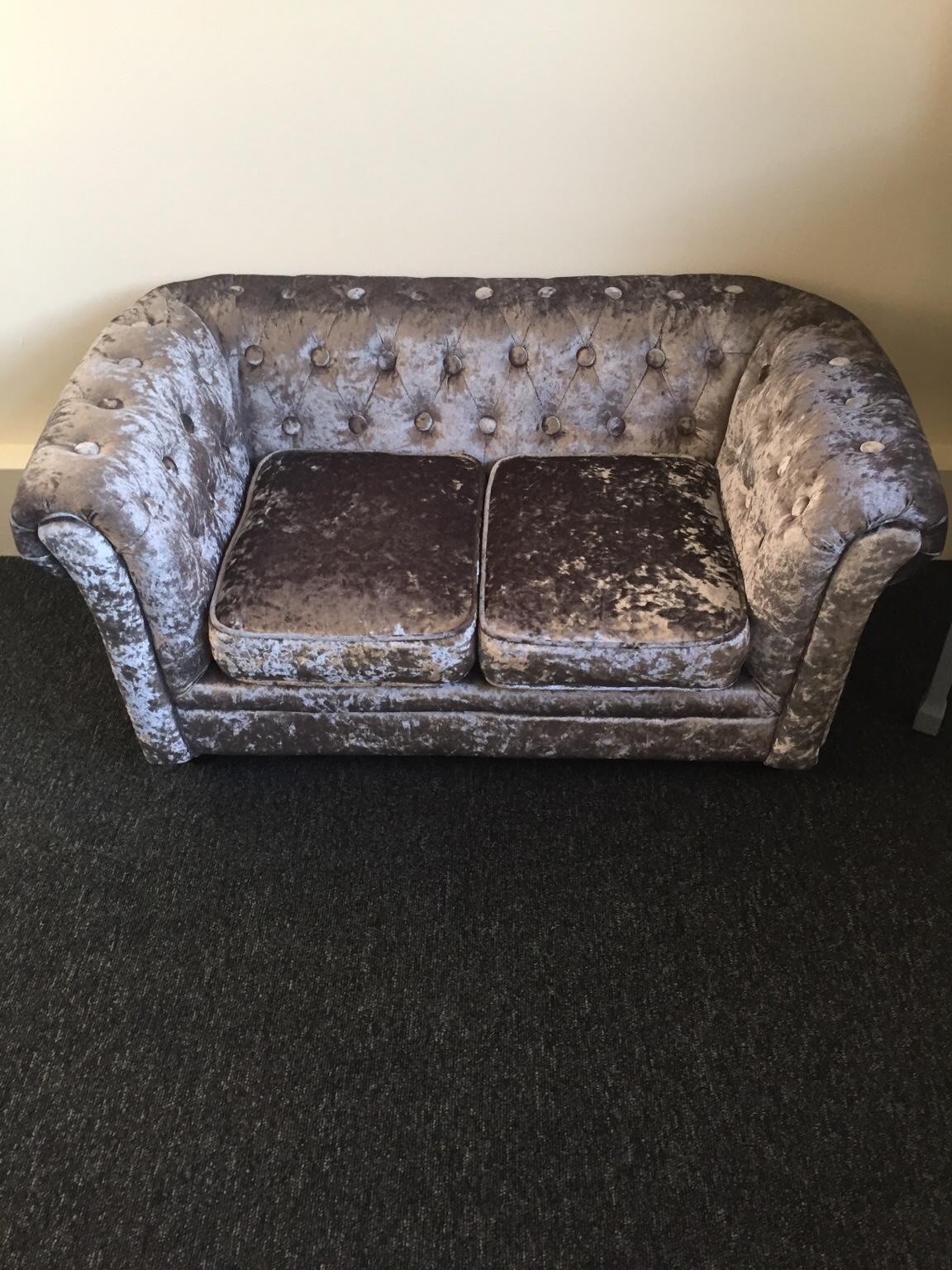 Kids crushed shop velvet sofa