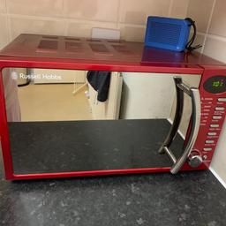 Red Russell Hobbs Microwave
Excellent condition

Collection only ST4.