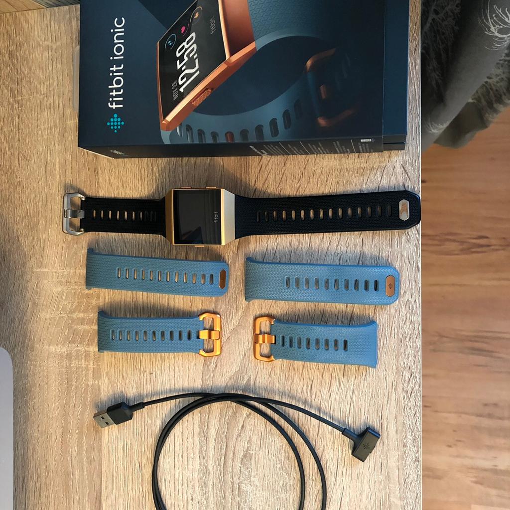 Fitbit ionic burnt orange sales